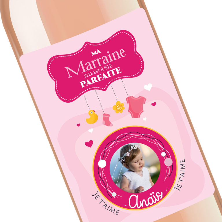 Gourde Isotherme Manahia 500ml - Cadeau Marraine Personnalisé - Acier Inoxydable Double Paroi