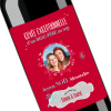 Cadeau noël Beau-Père | Bouteille personnalisée Tu es au top