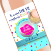 Annonce naissance | Bouteille personnalisée une vie remplie