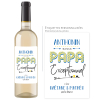 Cadeau papa | Bouteille personnalisée papa tu es exceptionnel