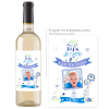 Cadeau papa | Bouteille personnalisée papa je t'aime plus que doudou