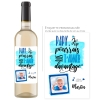 Cadeau papy | Bouteille papy je ne pourrais t’aimer d’avantage