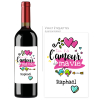 Cadeau saint valentin | Bouteille personnalisée tu es l'amour de ma vie